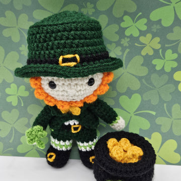 Felton in Leprechaun Costume