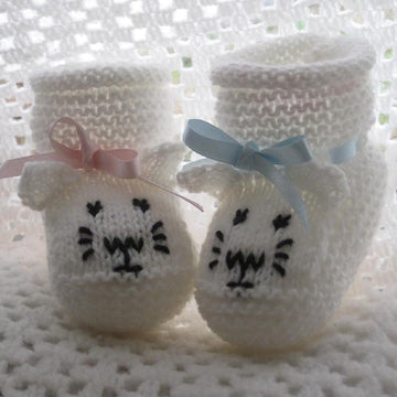 Little Kitten Baby Booties