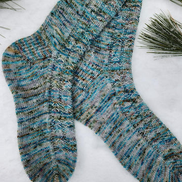Wintery Woods Socks