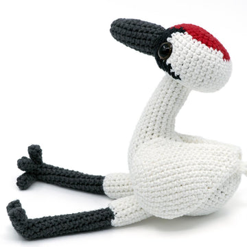 Amigurumi Whooping Crane