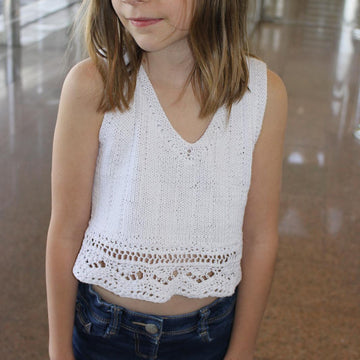 Vintop Lacy Summer Top (Long or Crop Top)