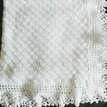 Lacy Baby Afghan/Christening Shawl