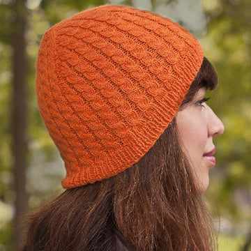 Cabled Crown Hat