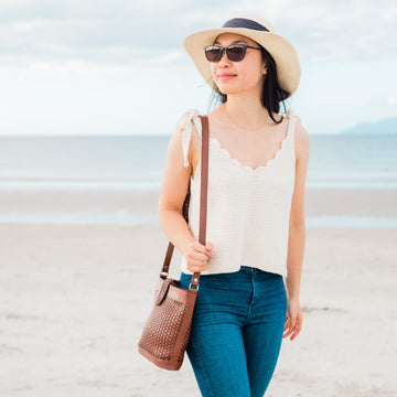Seascape Scallop Tank Top