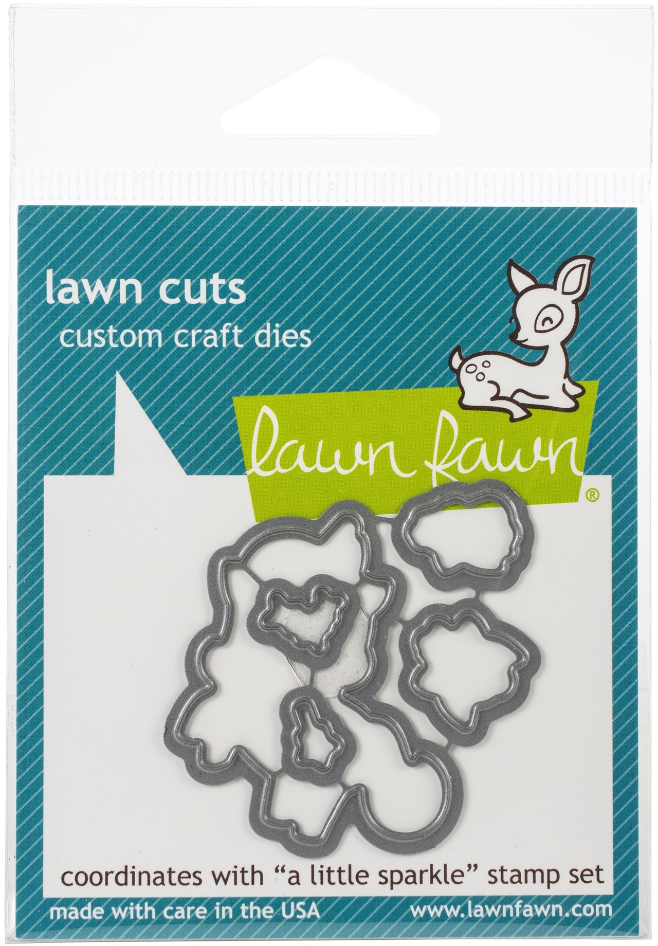 Lawn Fawn Lawn Cuts Custom Craft Die - A Little Sparkle