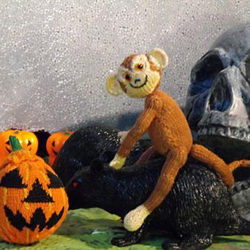 Sunny the Spider Monkey Madmicroknit