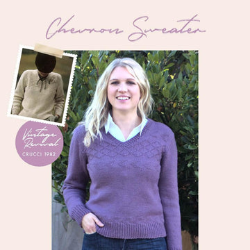 2025 Chevron Sweater