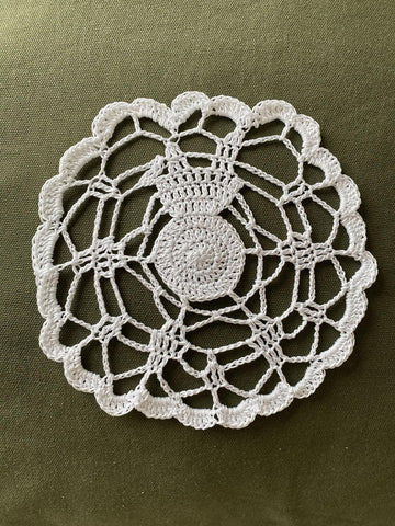 Easter Bunny Doily