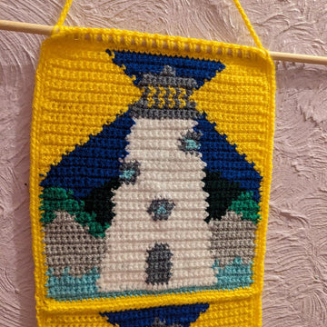 Lighthouse crochet tapestry charts