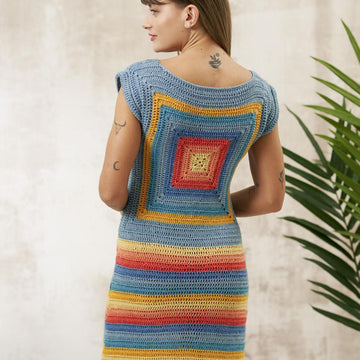 Mirri Crochet Dress and Tank Top by Cassie Ward in West Yorkshire Spinners Elements - DBP0281 - Downloadable PDF