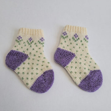 Flower Baby Socks