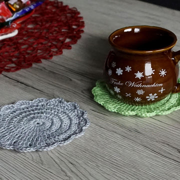 Crochet Pattern for easy coaster
