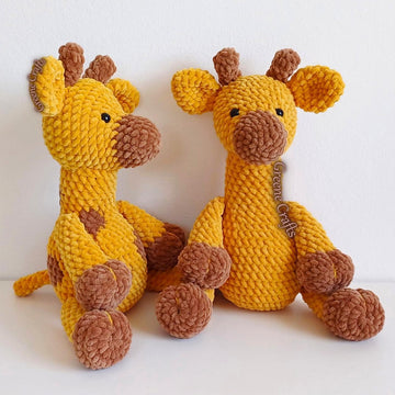 Crochet Giraffe Plushie - Toy Crochet Pattern