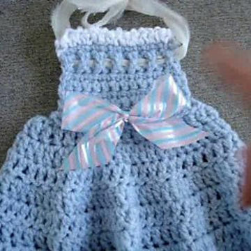 CROCHET Bibbed Sundress, any size