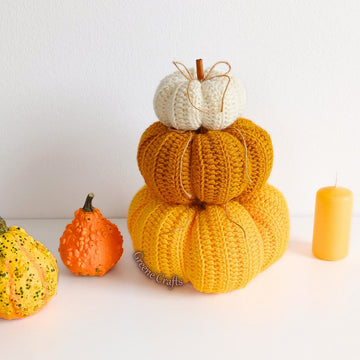 Rustic Pumpkin Centerpiece for Fall / Rustikale Kürbisse