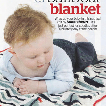 Sailboat Baby Blanket
