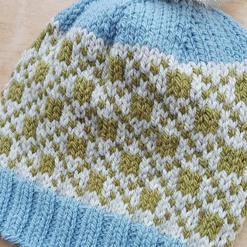 Fair Isle Hat "Lena"