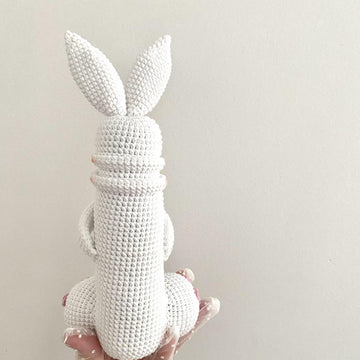 Cute Easter Bunny Penis funny crochet toy