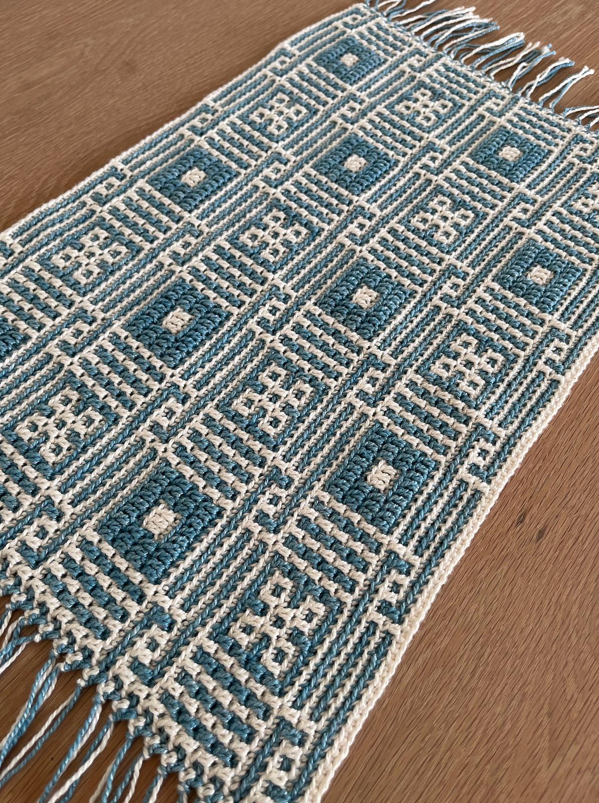 Parthenon Placemat Mosaic Crochet