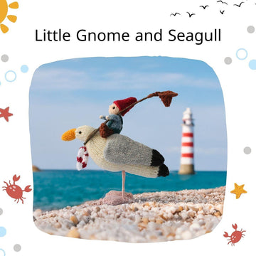 Little Gnome and Seagull