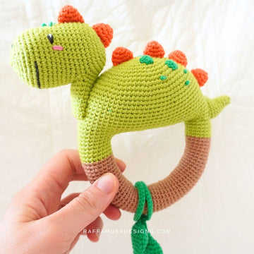 Dinosaur Baby Rattle