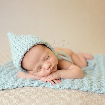 Newborn Pixie Bonnet Hat, Baby Pixie Hat