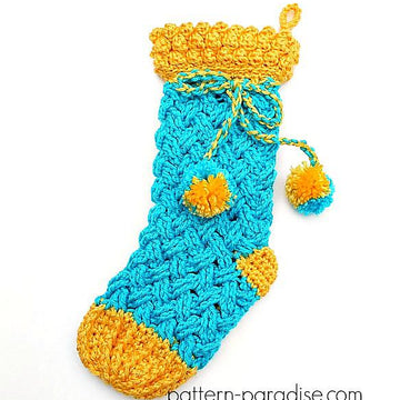 Criss Cross Stocking 14-152