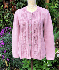 Eyelet Patterned Cardigan