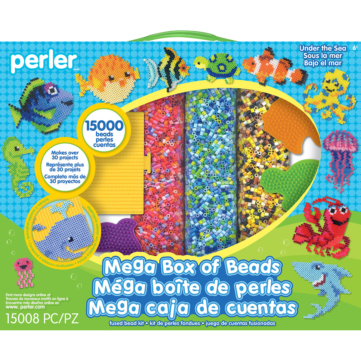 Perler Mega Fused Bead Kit - Under The Sea