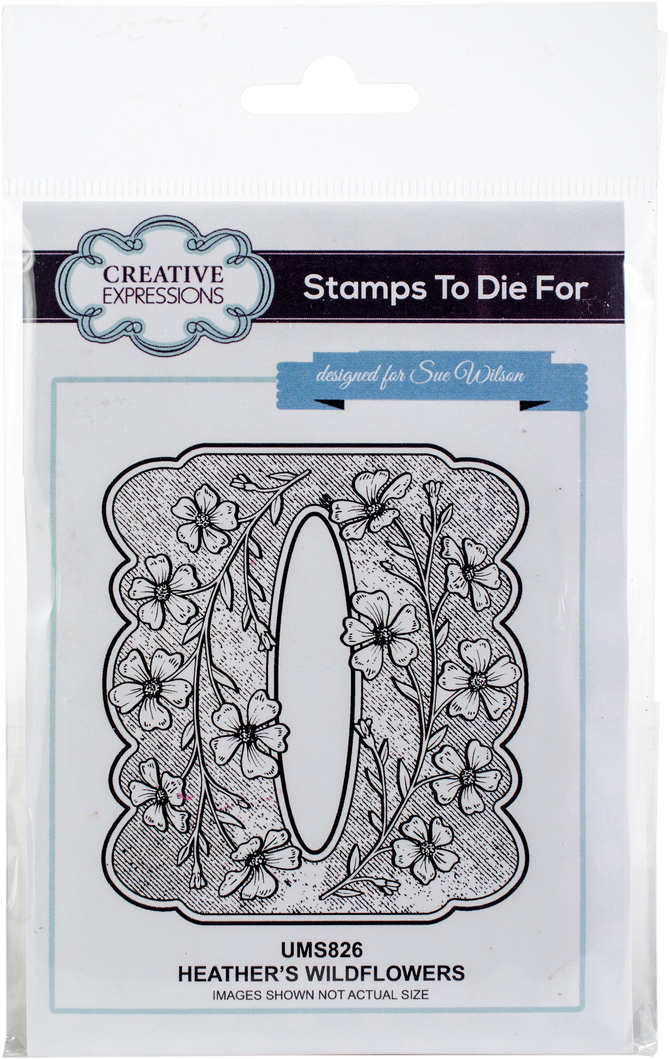 Creative Expressions Stamps To Die For By Sue Wilson - Heather's Wildflowers