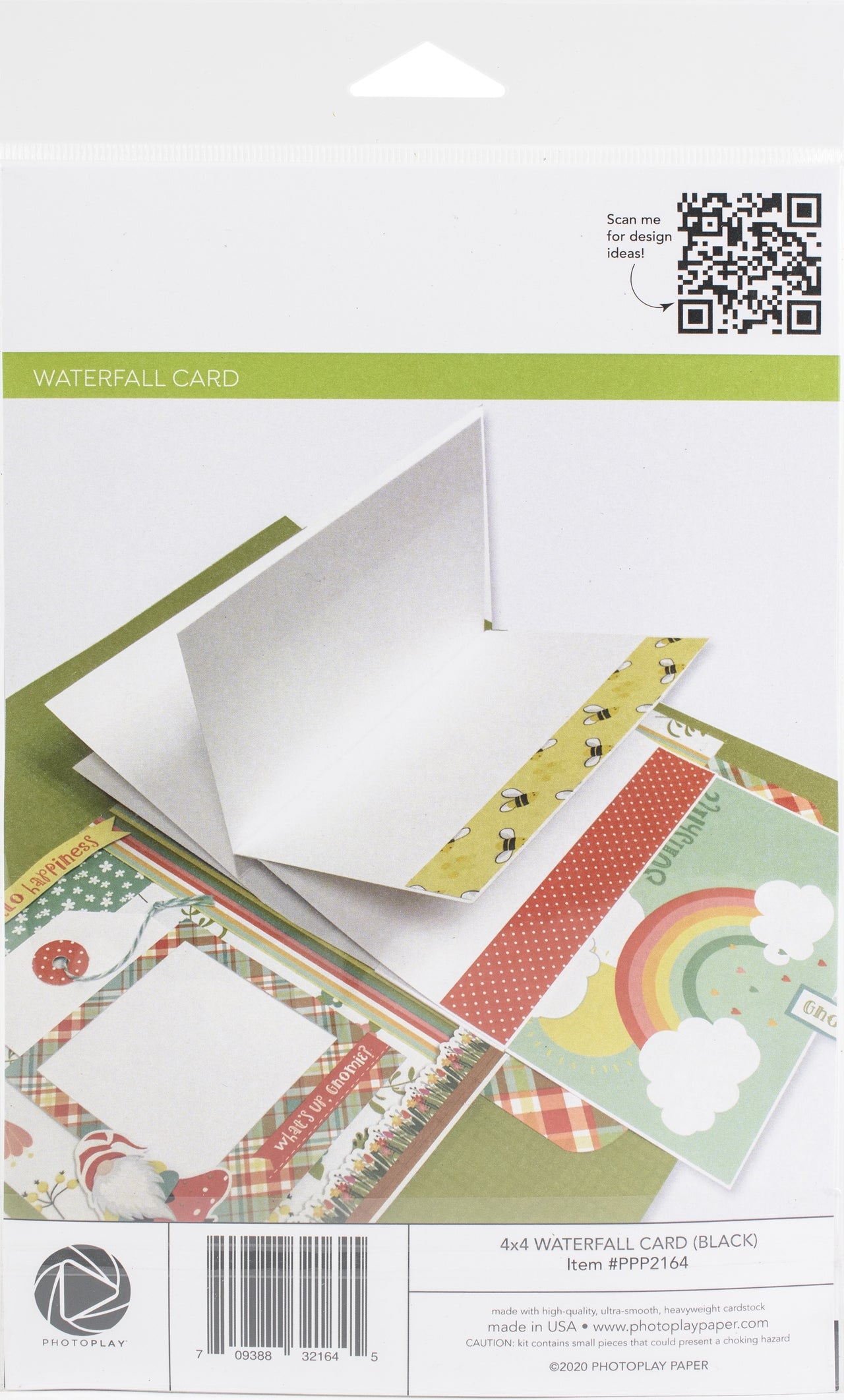 Photoplay Paper PhotoPlay Maker Series 4"X4" Mechanical - Black Waterfal