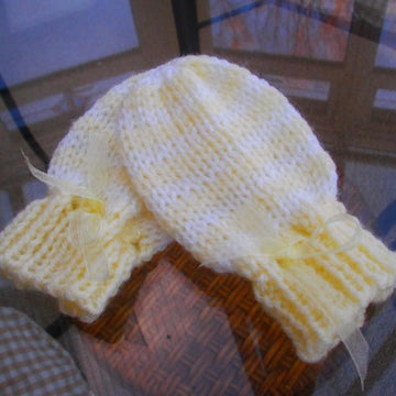 Lemon Blossom Mittens