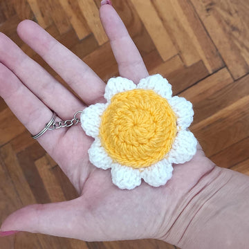 Daisy Keychain