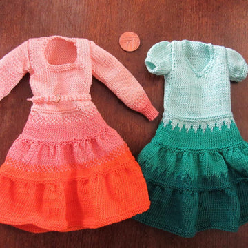 1:6th scale Dip Dye Dress