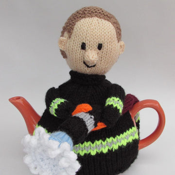 Firefighter Tea Cosy Knitting Pattern