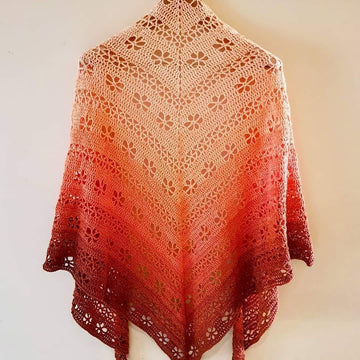 Easy Peasy Posy Shawl