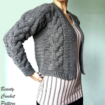 Cable Cardigan