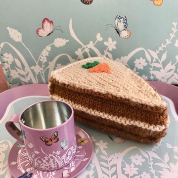 Carrot Cake Slice in King Cole Big Value Chunky and Dollymix DK