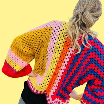 Hexagon Crochet Jumper