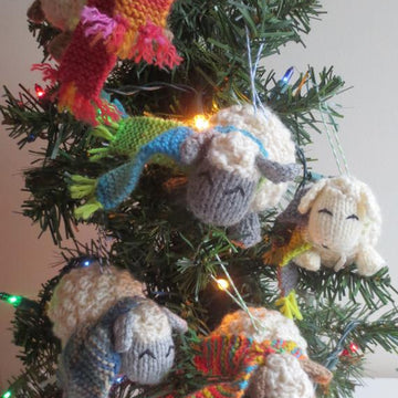 Christmas Woolly Sheep