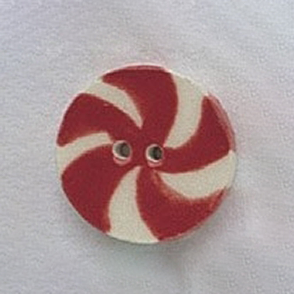 Mill Hill Button 86196 - Peppermint Candy