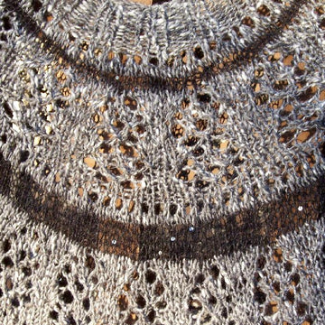 Winter Skies - shawl AND poncho