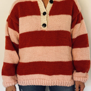 The Rugby Polo Sweater