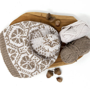 Ratas Pom-Pom Fair Isle Hat