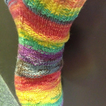 Little Zig Big Zag 4ply Socks