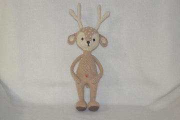 Bambi deer amigurumi doll