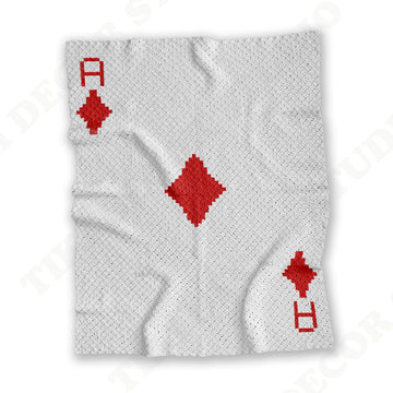 Ace of Diamonds Blanket C2C CROCHET PATTERN