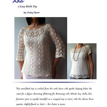 Ada - lacy shells top