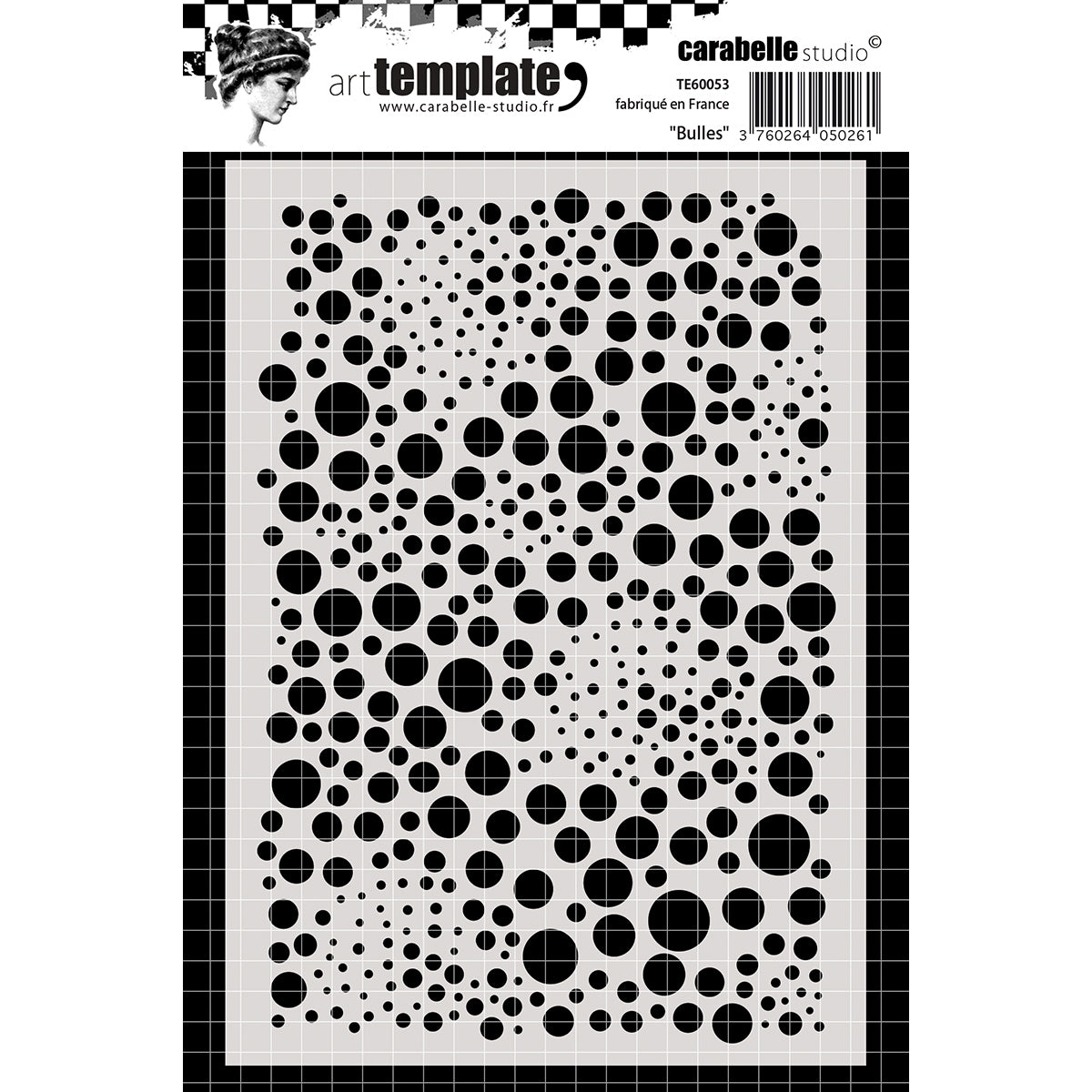 Carabelle Studio Template A6 - Bubbles