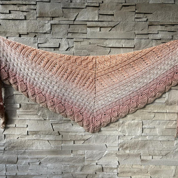 Flat Triangular Scarf "Gaia"